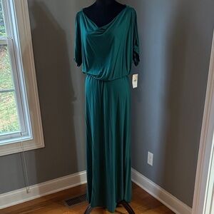 Chic Teal Maxi Dress